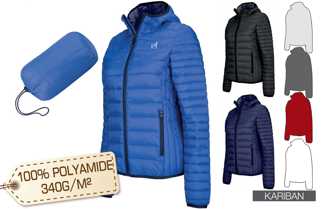 doudoune noir pas cher