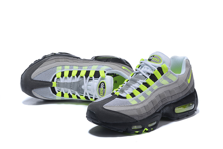 air max 95 gris jaune fluo