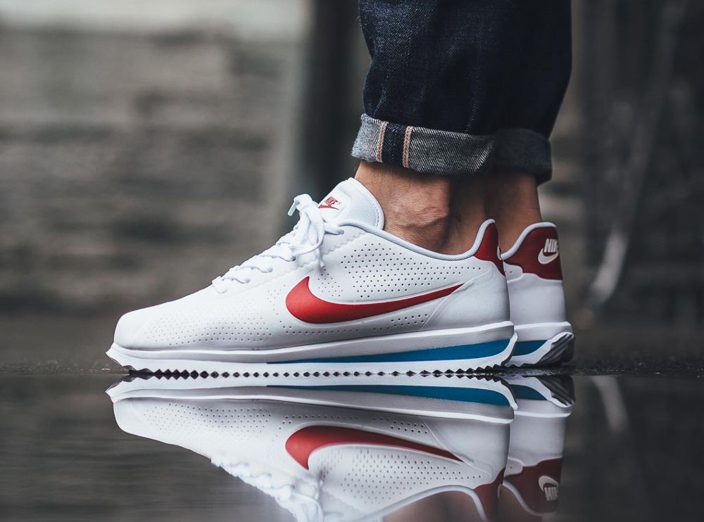 nike cortez ultra blanche