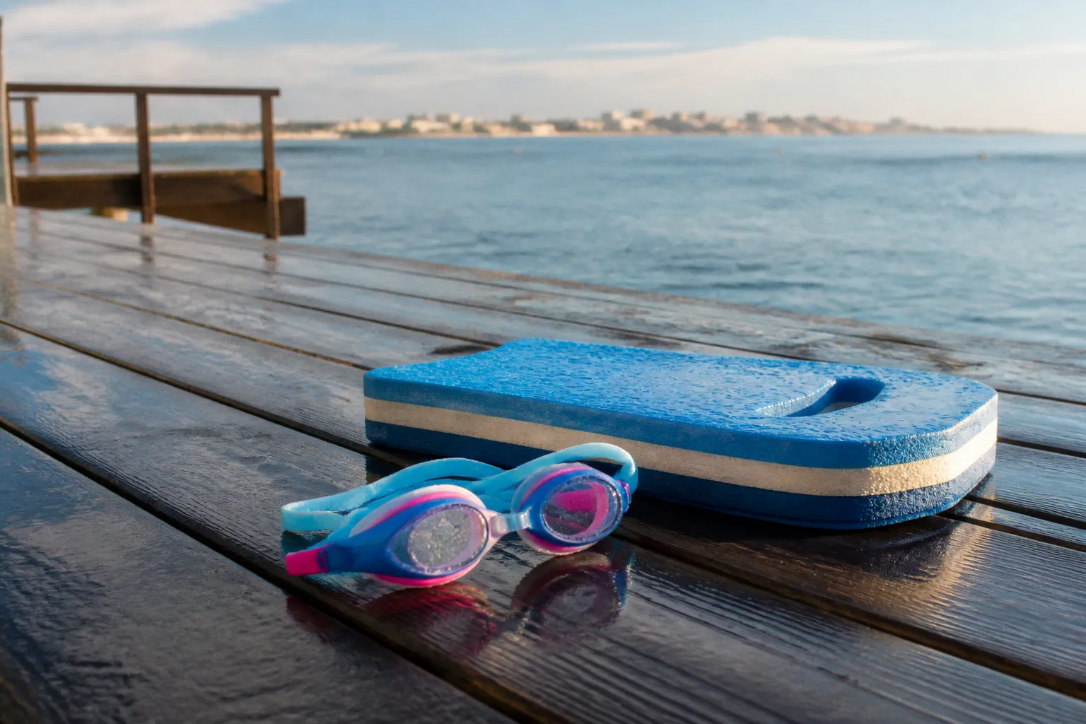 Première leçon de natation : apprivoiser l'eau sans stress